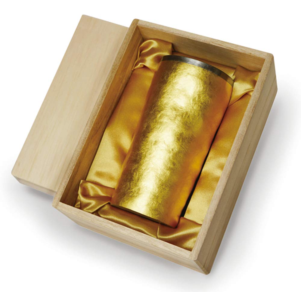 Amazon.co.jp: HORIE(ホリエ) 金箔 チタン二重タンブラー 山吹金