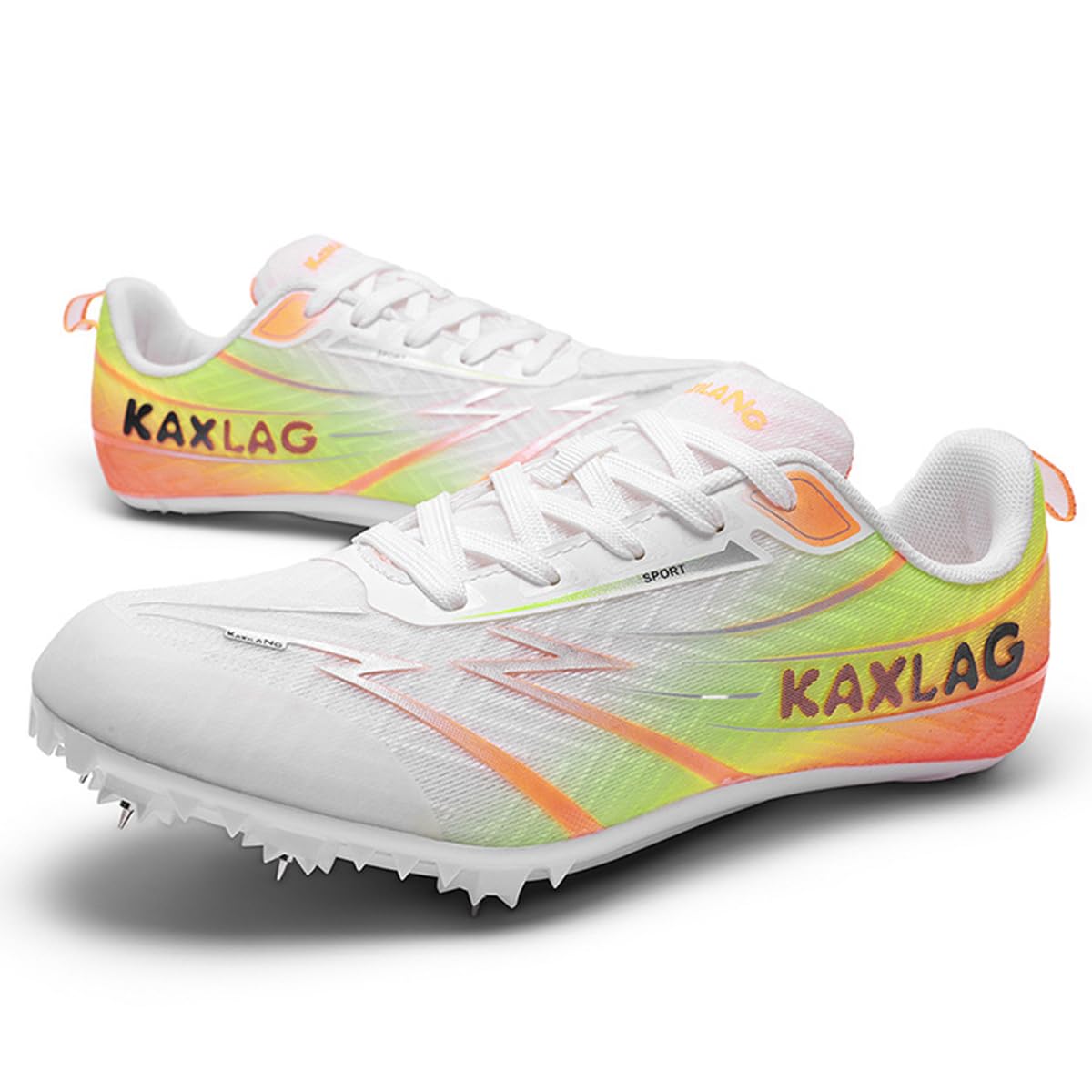 Zapatillas De Atletismo con 7 Clavos para Hombre Y Mujer Transpirable y Ligero Antideslizantes Zapatillas Correr Profesionales para Velocidad Sprint