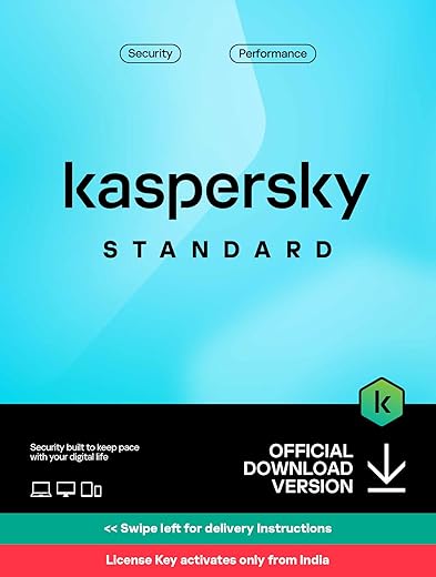 Kaspersky | Standard Security | 1 Device | 2 Years | Email Delivery in 1 Hour