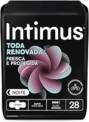 Absorvente Intimus Toda Renovada Noite - 28 unidades (Embalagem pode variar)