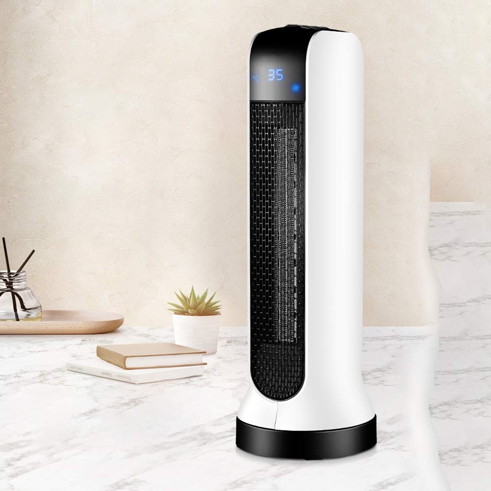 MMD Fan Heater Ceramic Heating Space Heater Small Electric Heater For  Desktop Dorm Office Bedroom Bathroom 1800w White : Amazon.co.uk: Home u0026  Kitchen