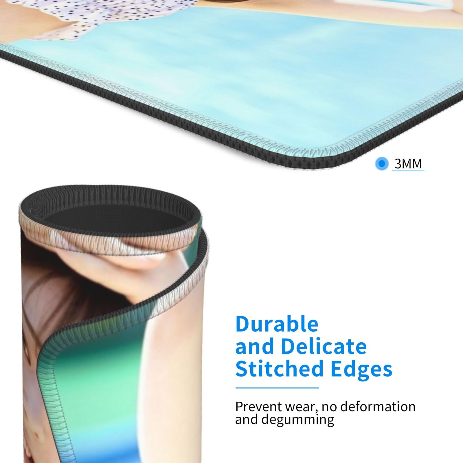 石川澪　マウスパッド Amazon.co.jp: 石川澪 マウスパッド ゲーミング かわいい ラバー