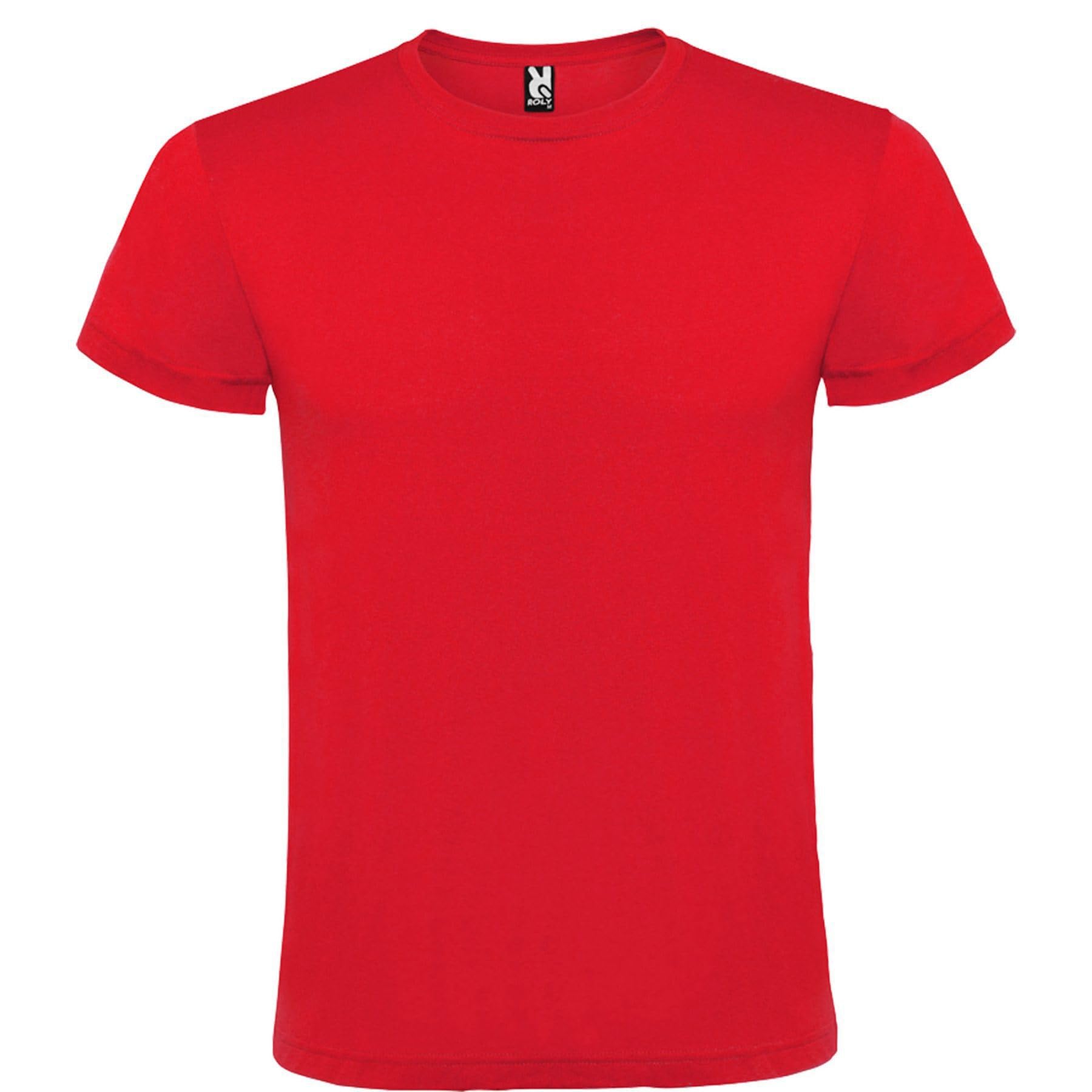 ROLY Camisetas Manga Corta Hombre Atomic 150 6424, Camiseta Hombre, Camiseta Interior Hombre, Camiseta Blanca Hombre, Camiseta Basica Hombre, Camiseta Hombre Manga Corta, Camiseta Negra algodón