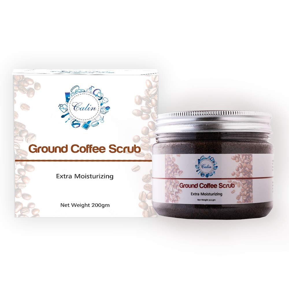 Calin Premium Ground Coffee Body Scrub, 200 ml