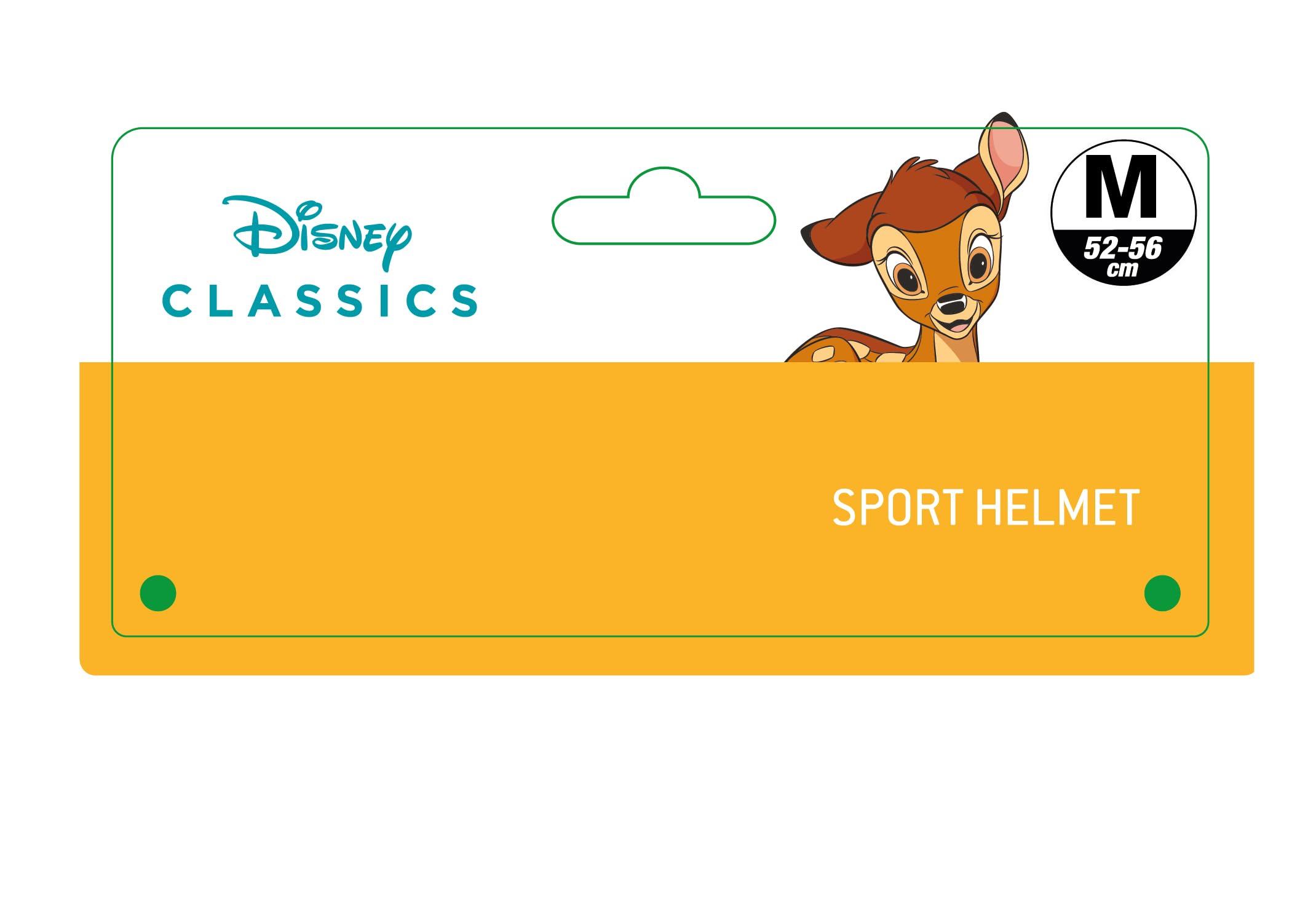 Disney Bambi Sports Casque édition limitée D100 Bébé Unisexe, Rose Clair, 52-56
