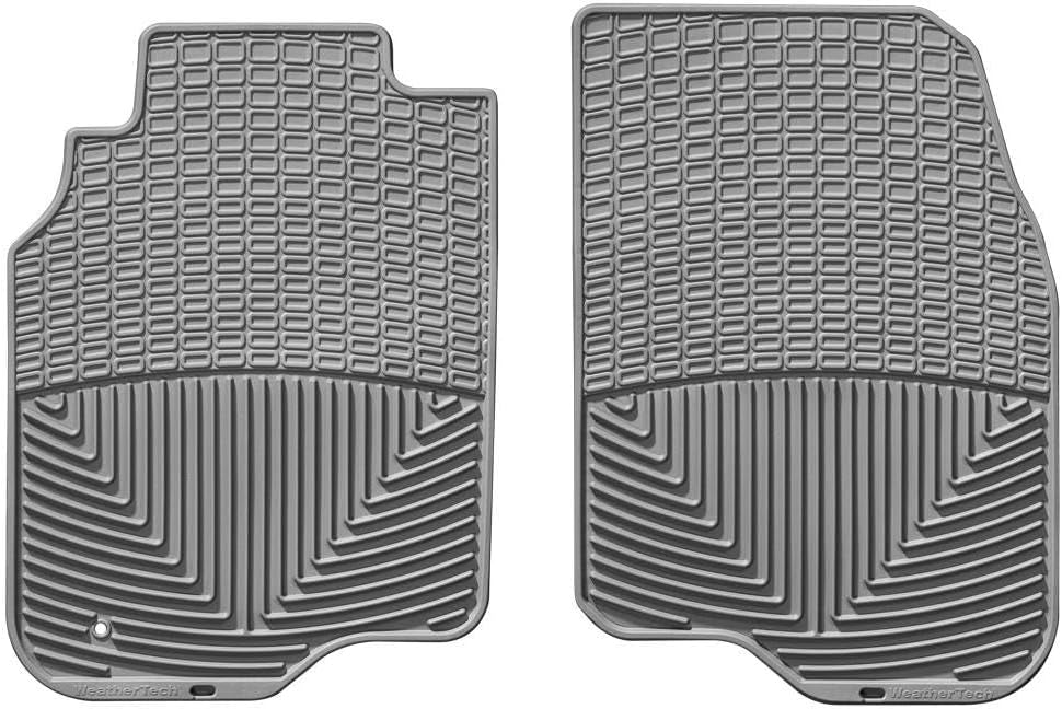 WeatherTech All-Weather Floor Mats for Chevrolet Malibu, Aura 1st Row (W89), Black