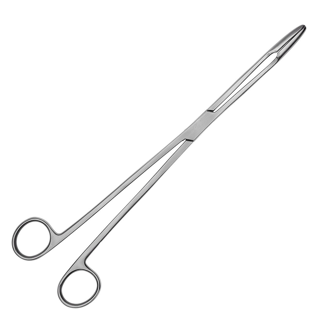 May - Grain Pince après Maier - Droite - Longueur: 25 cm - Acier inoxydable