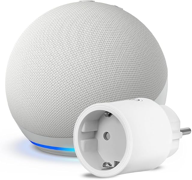 Echo Dot última generación blanco con enchufe inteligente OSRAM SMART+