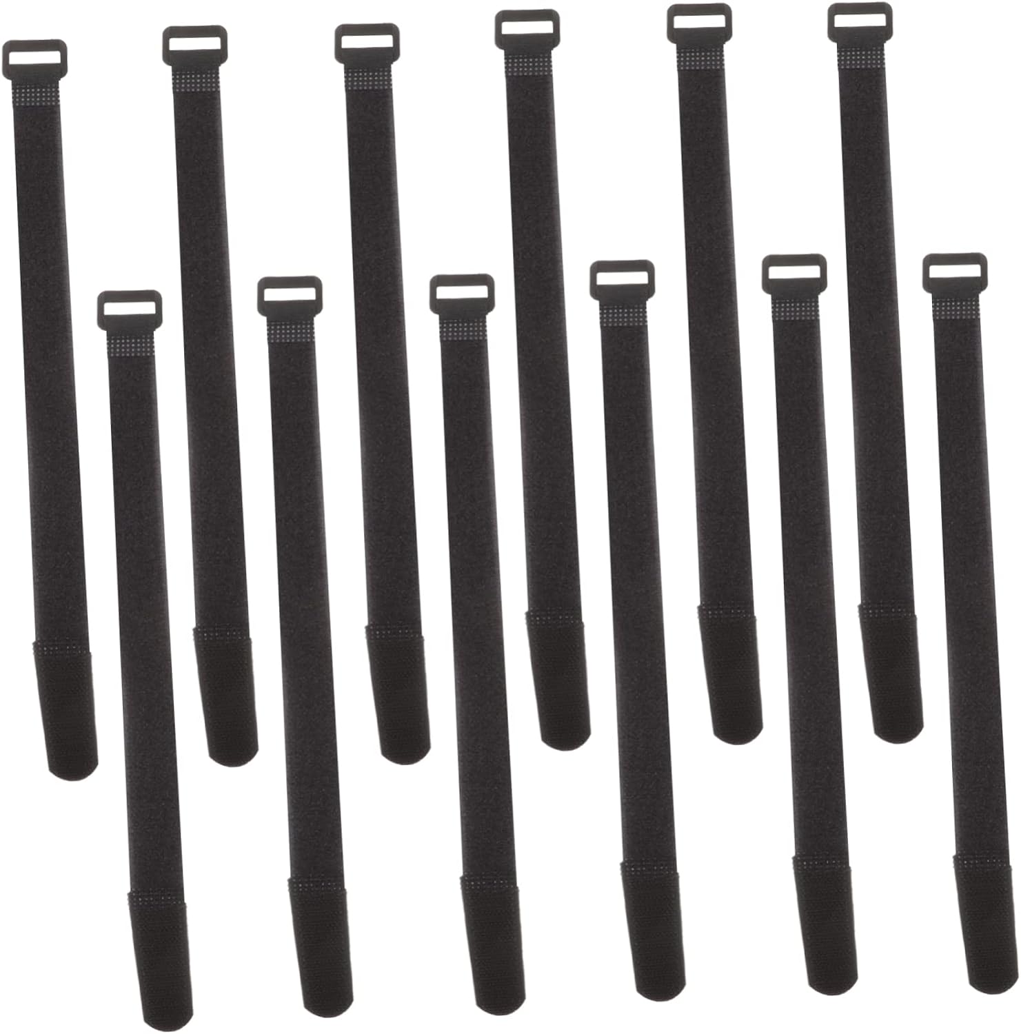 Angoily 48pcs Cable Straps Reusable Ties for Cord Management Bike Umbrella Yoga Mats