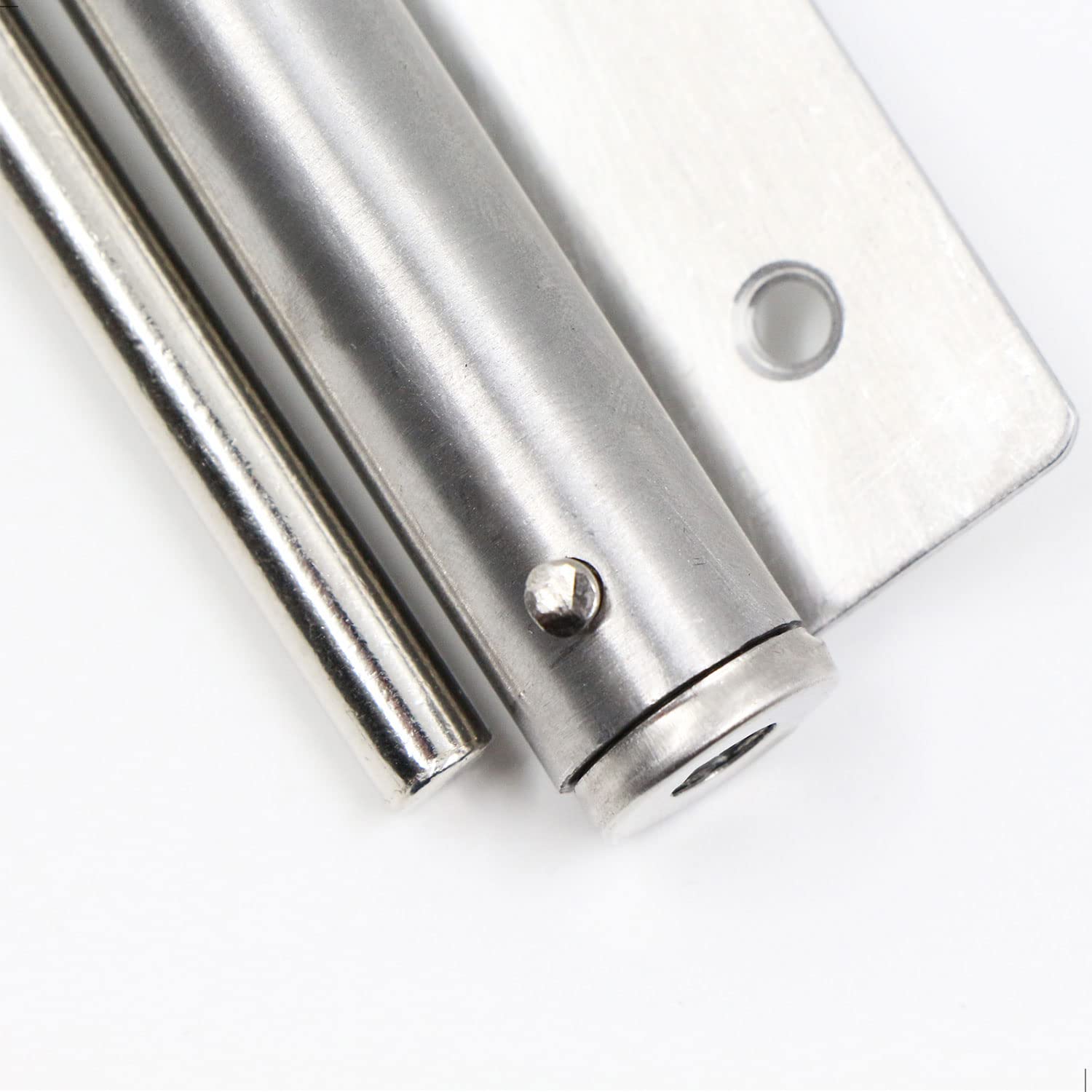 Türschließer Stangentürschließer Rostfreier Stahl Einstellbare Kraft Aufputz montiert Automatisches Schließen Türschliesser Kernsäulendurchmesser 7MM,Stark und Robust,Leichte Türschliesser.