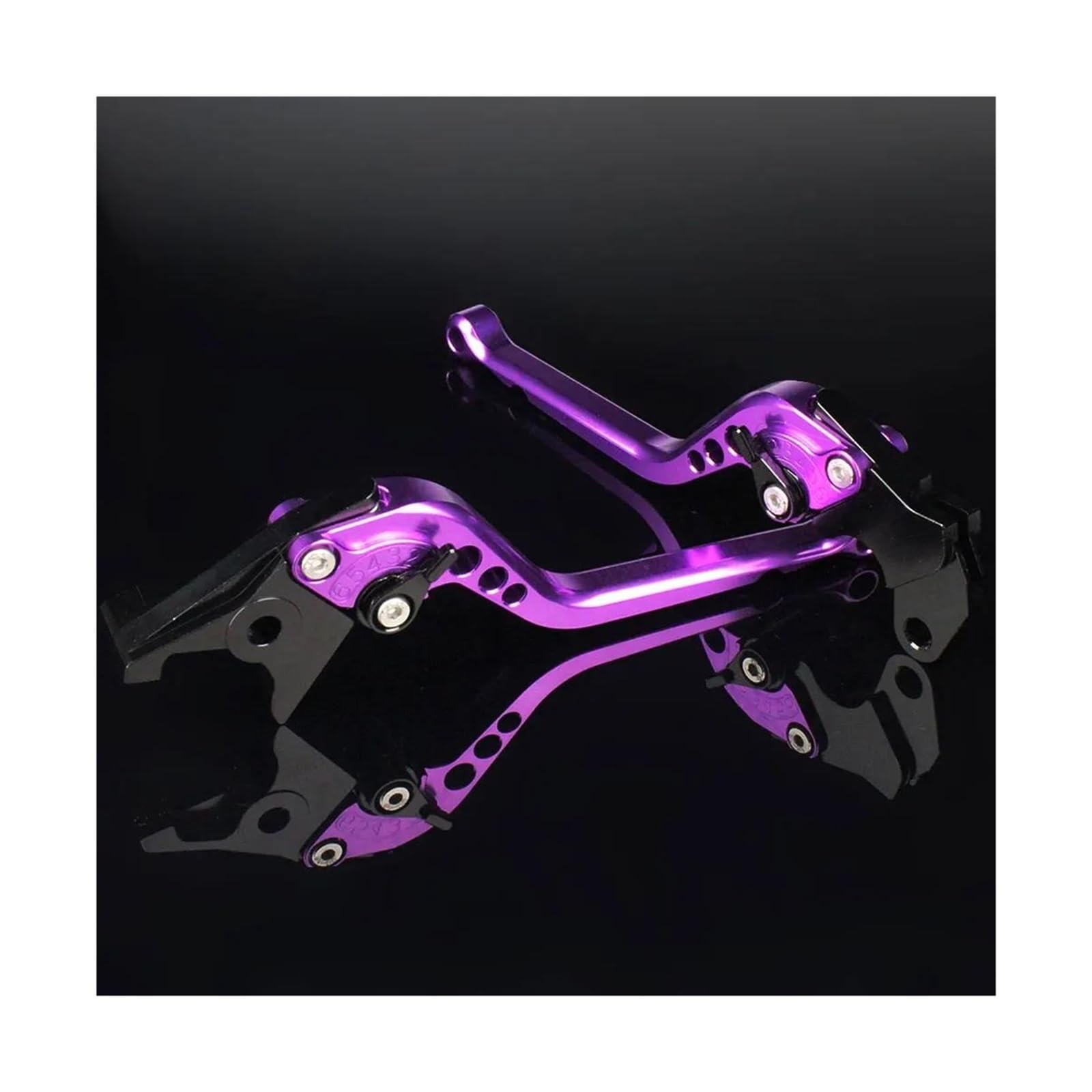HPZPRPCEW for Kawasaki ER-5 ER500 1999-2006 for VERSYS for Ninja 650 ER6F ER6N 2006-2008 Z750 2004-2006 Brake Clutch Lever(Purple,177mm)