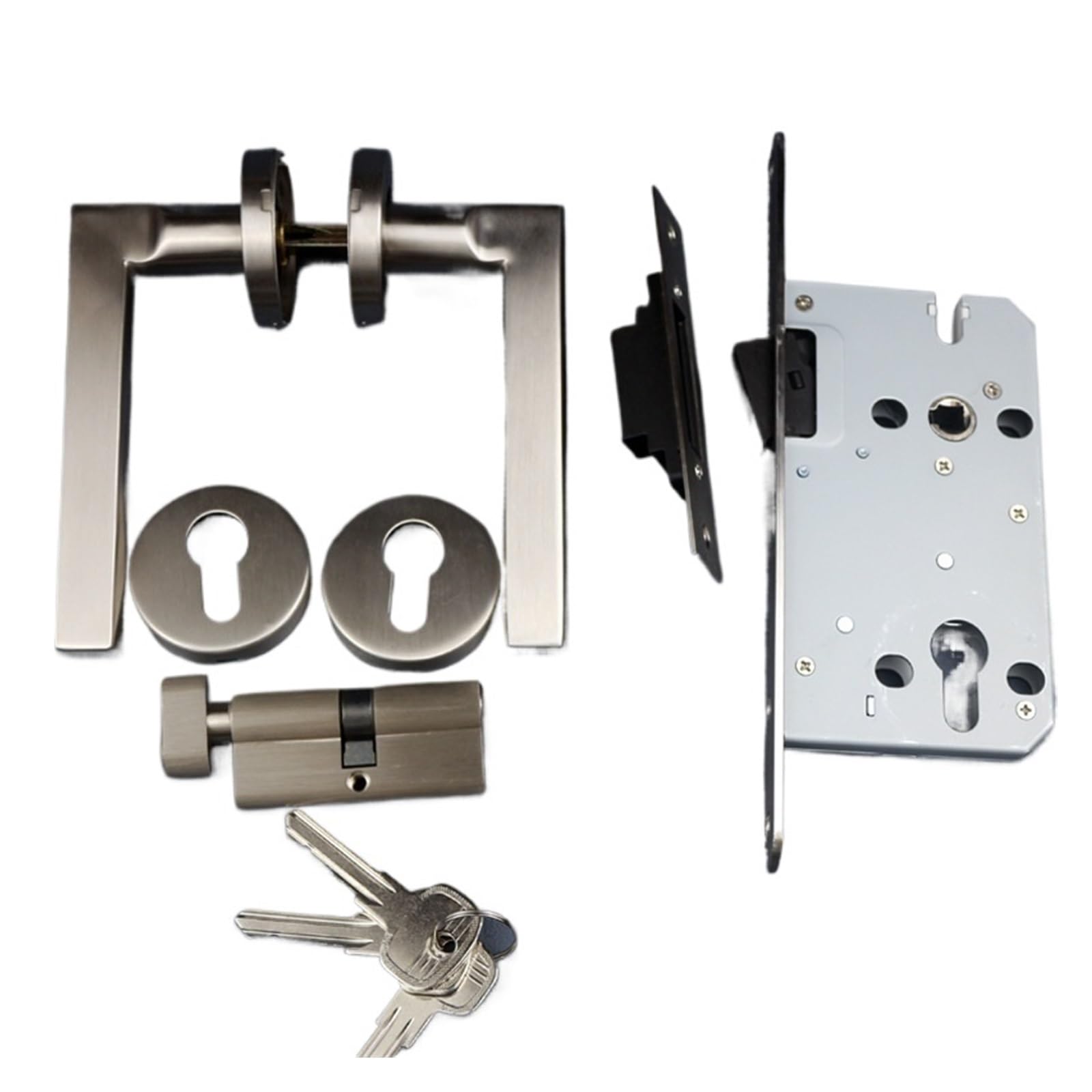 Aepqbgqj One Color 304 Stainless Steel Split Lock Accessories Magnetic Silent Indoor