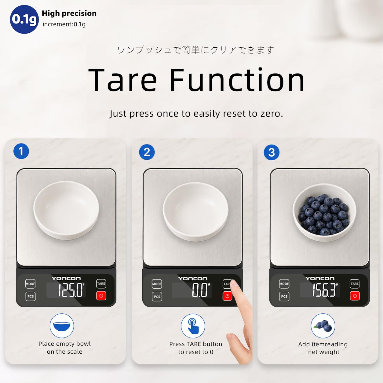 Digital Food Scale - 11lb Precision -7