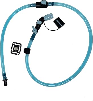 VYPR Replacement Drink Tube Replacement Set. Universally Compatible with Most Hydration Packs/Reservoirs/Bladders. High-Flow 5/16" Inner Dimension Tubing.