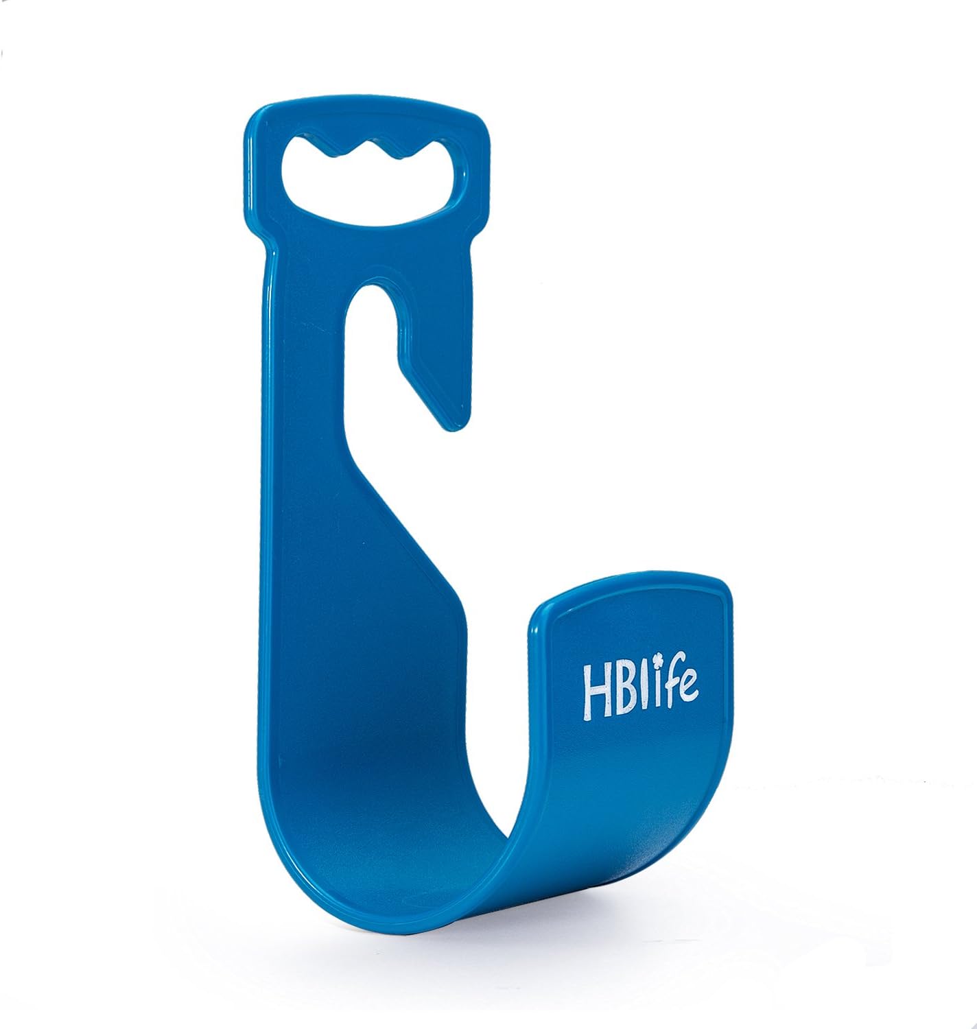 HBlife Garden Hose Hanger, Durable Wall Mount Hose Holder Rust-Free Hook Fit to 25ft 50ft 75ft 100ft 150ft Water Hose (Light Blue)