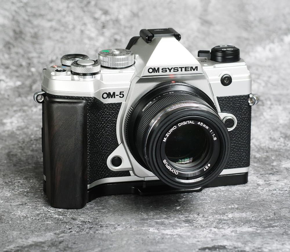 OM SYSTEM（オーエムシステム） OM-5用ハンドグリップ Haogeカメラホルダーホルダー、om system OM-5用ハンドグリップ