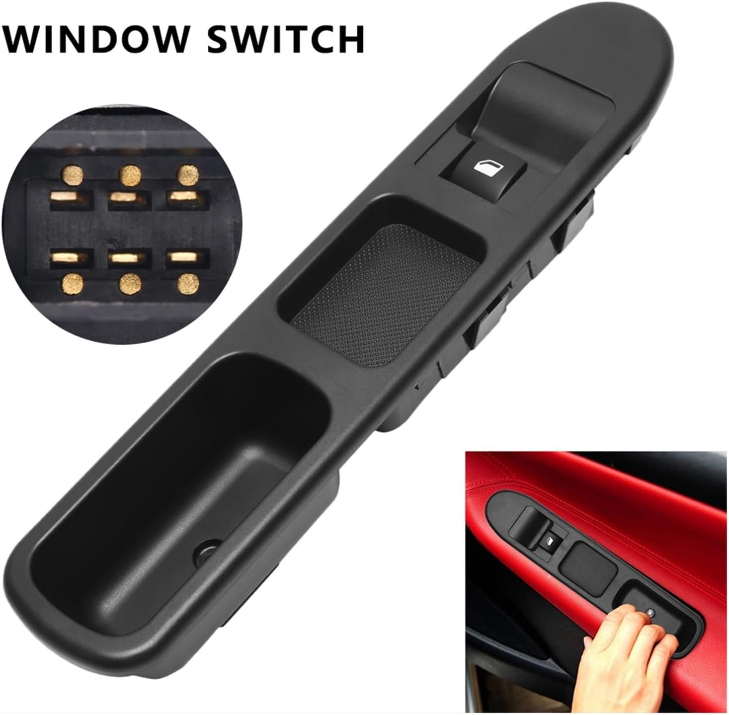 Fit For Peugeot 207 2006-2018 Power Window Control Switch Stable Electric Window Lifter Switch Premium Car Door