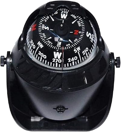Provide The Best Tablero de Instrumentos del Coche del Carro del Barco de navegaci?n Adhesivo Bola del comp?s 12V decoraci?n del Ornamento