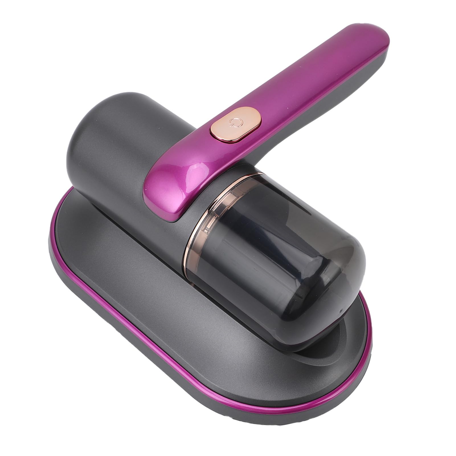 Portable Handheld Bed Vacuum Cleaner with 2 Level Suction Power for Complete of Beds - Purple, Ideal for Families with Pets