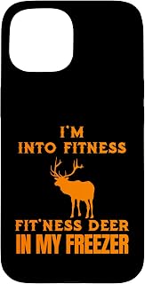 I'm Into Fitness Fit'ness Deer In My Freezer Funny Fitness Case for iPhone 15