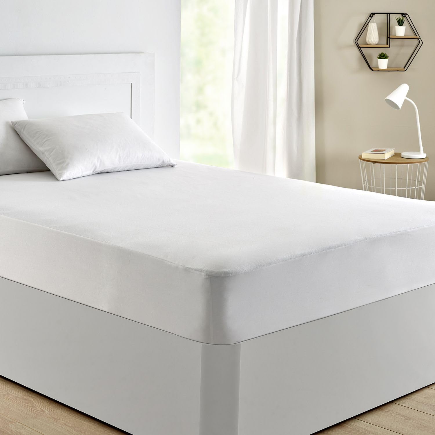 Pikolin Home - Wyjątkowo miękki ochraniacz na materac frotte (100% bawełna) z wodoodporną i oddychającą membraną Smartseal®