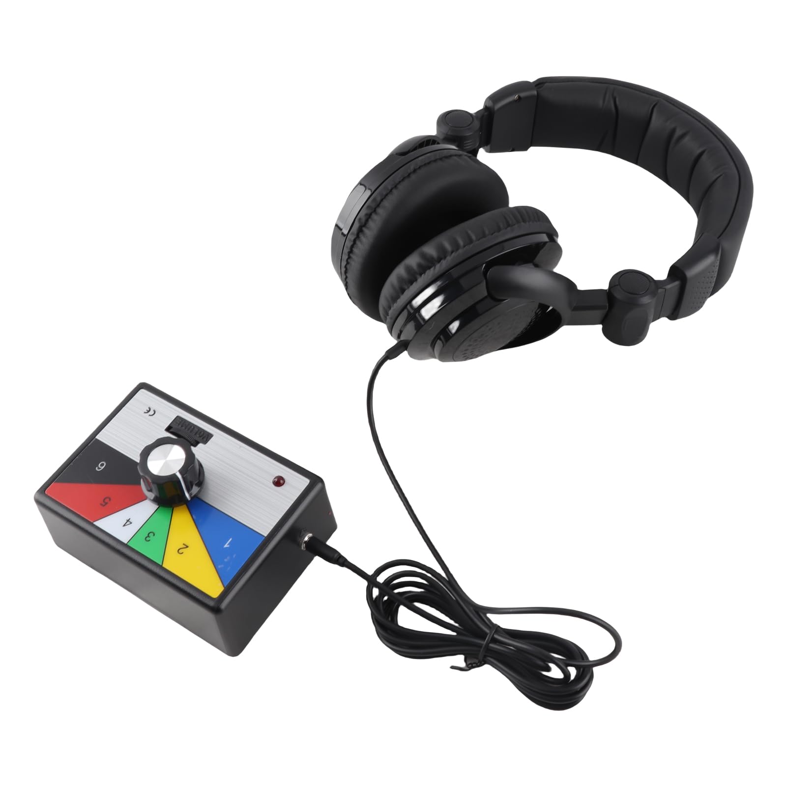 Kit de Diagnóstico de Estetoscopio Electrónico de 6 Canales: Detector de Ruido del Motor del Chasis del Automóvil con Sensibilidad de 800 Mv/g y Frecuencia de 24 KHz, Adecuado para Técnicos