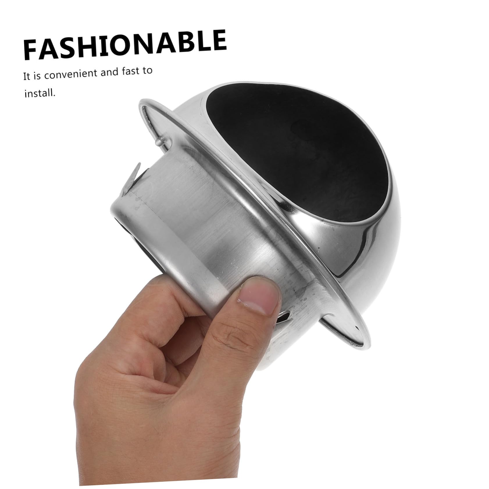 Stainless Steel Vent Cover - Dryer & Air Vent Hood With Debris Protection