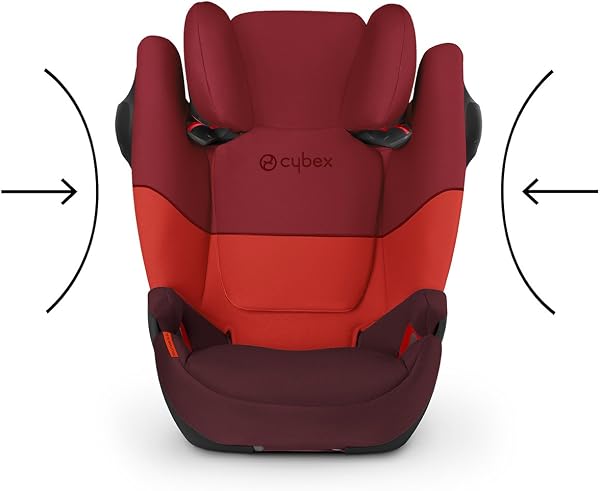 Cybex Silver 2-in-1 Child Car Seat Solution M-Fix SL, for Cars with and Without ISOFIX, Group 2/3 (15-36 kg), from 9 Months to 12 Years Approx. 12 Years, Pure Black - 5