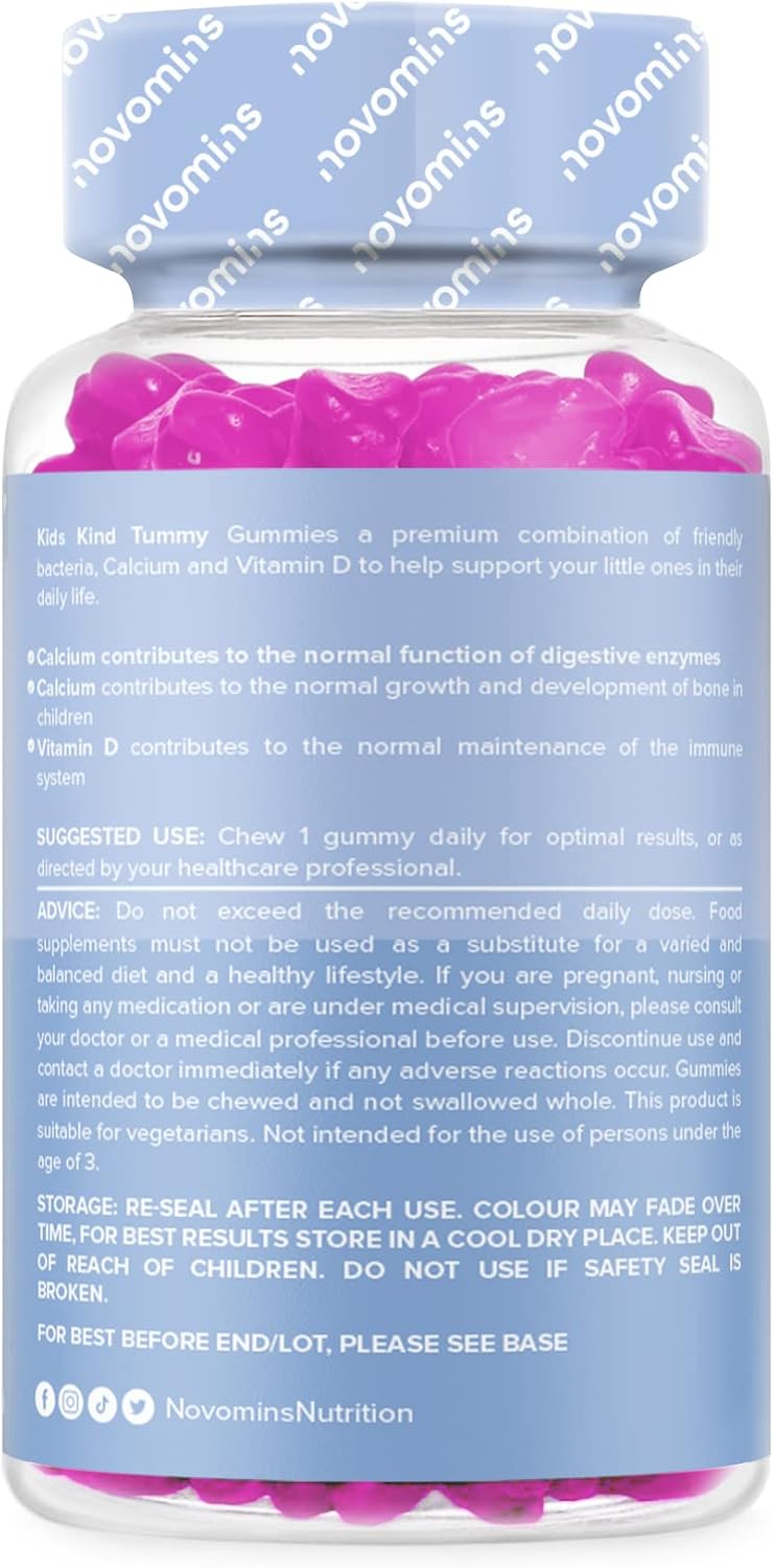 Kids Probiotic Gummies, 2 Billion Probiotics, 1 Month Supply, Kids Tummy Gummies - Image 3