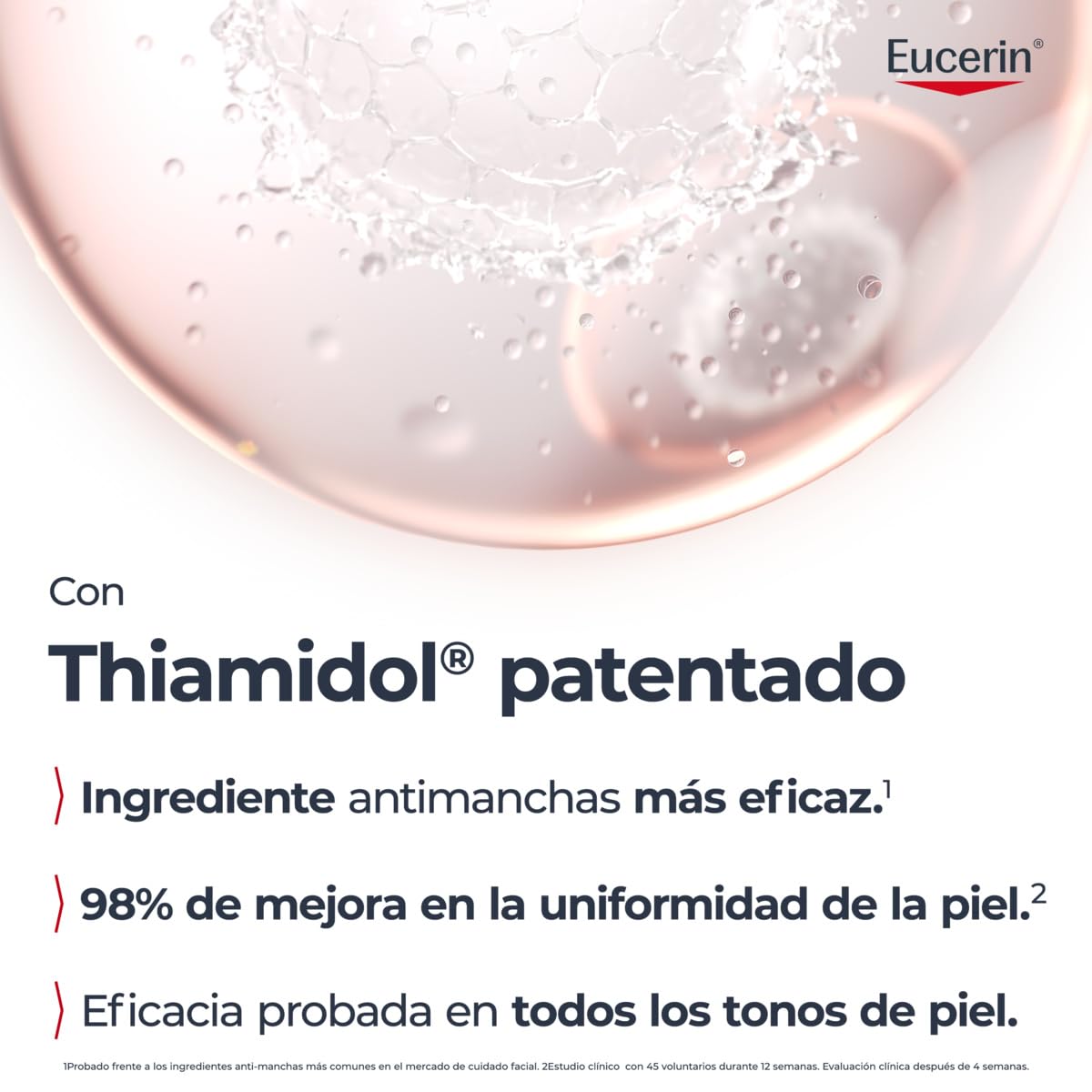 Hyaluron-Filler + Elasticity Día Ultraligera SPF50 50ml, Crema facial antimanchas y antiarrugas, protección solar con Thiamidol, absorción rápida, para todo tipo de piel