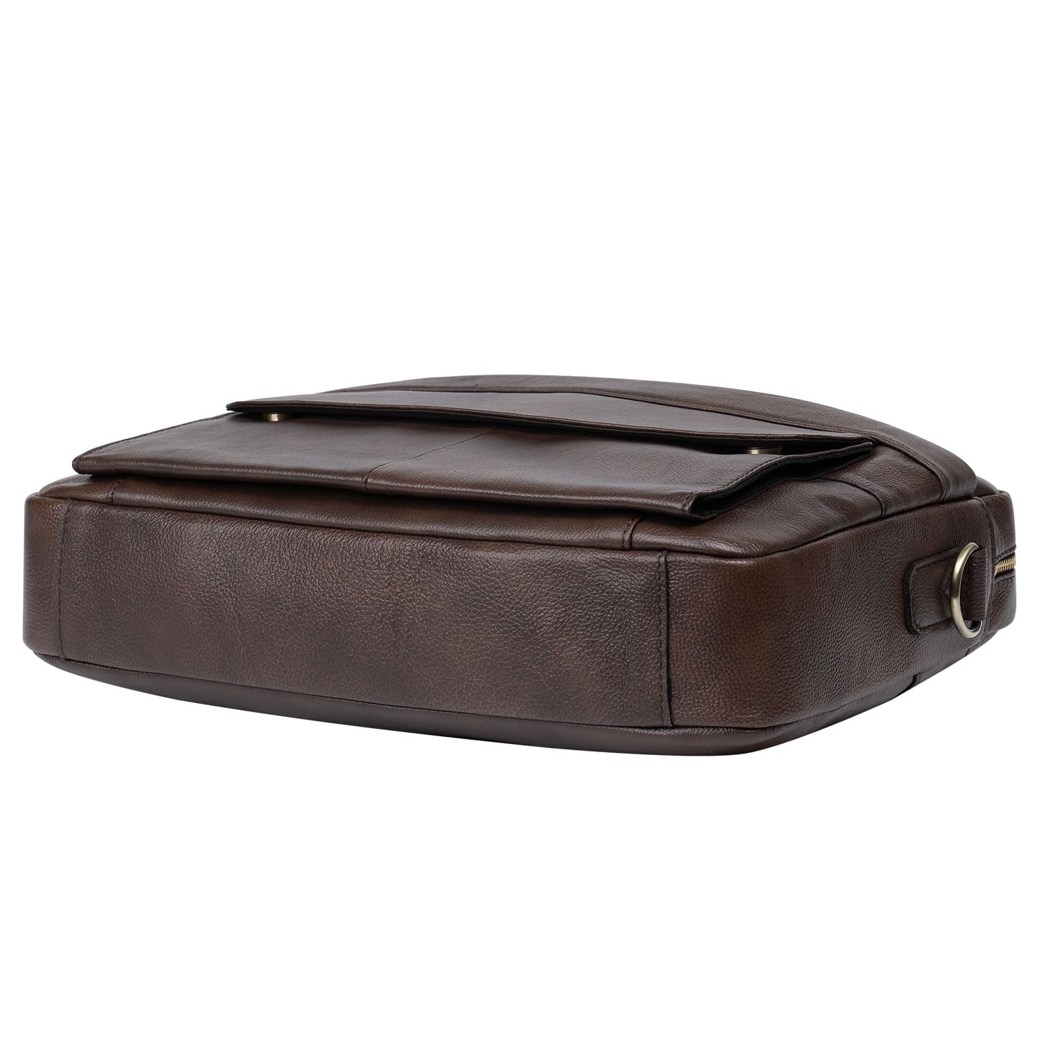 BTDAO Leather Briefcase 15 inch Laptop Bag Messenger Shoulder Work Bag Crossbody Handbag for Business Travelling for Men Father Husband