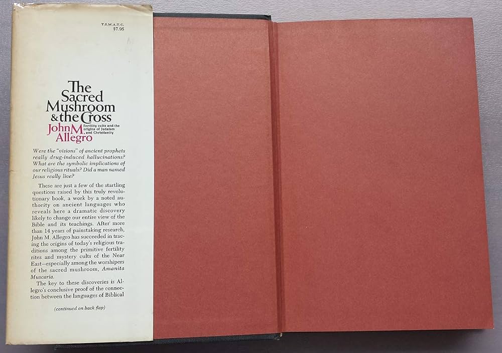 洋書 The Sacred Mushroom & Cross by Allegro Amazon.co.jp: Sacred Mushroom and the Cross : Allegro, John