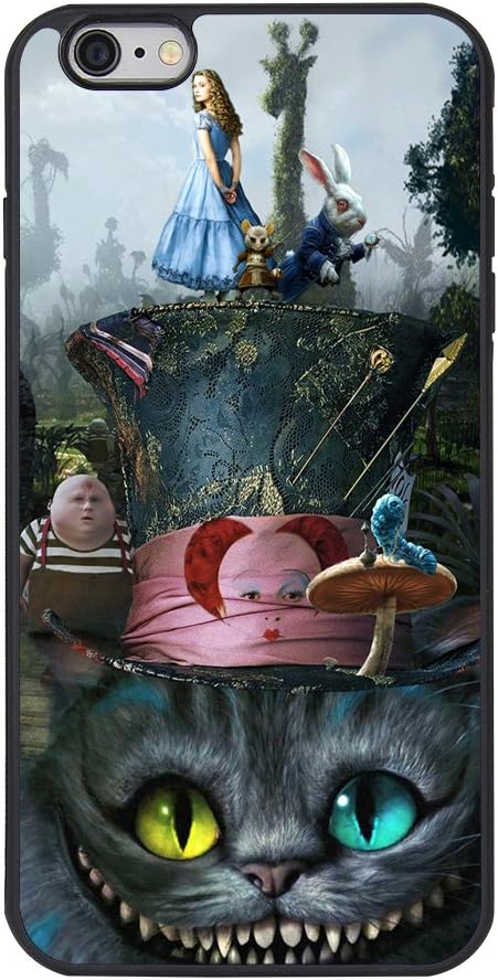 Alice in Wonderland iPhone 6 plus Case,Alice in Wonderland Cell Phone Case for iPhone 6 plus/6s plus 5.5" TPU Case