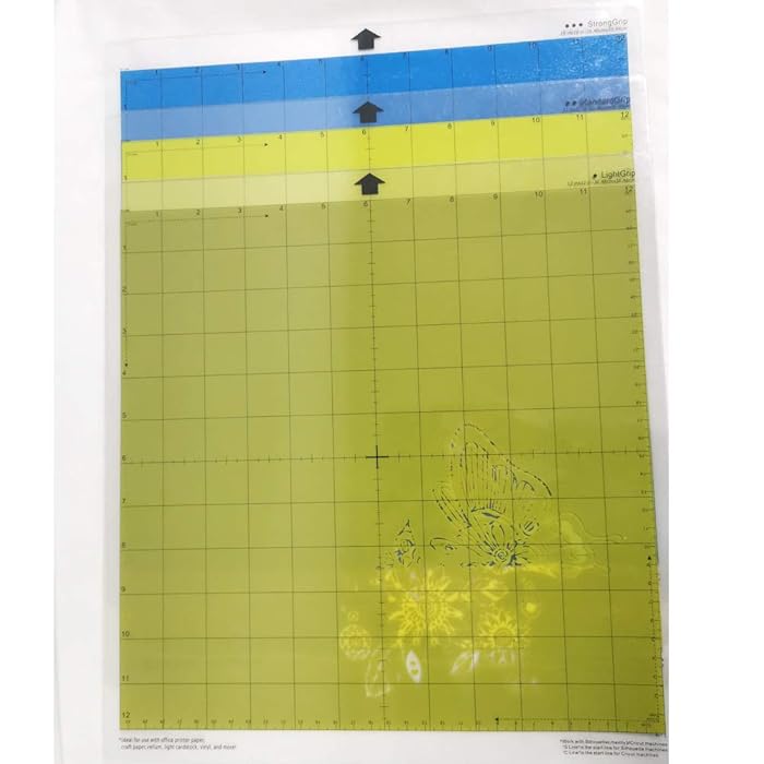 Buy 12x12 inch 3 Pack Cutting Mat for Cricut Explore Air 2 Maker Silhouette Cameo Plotter