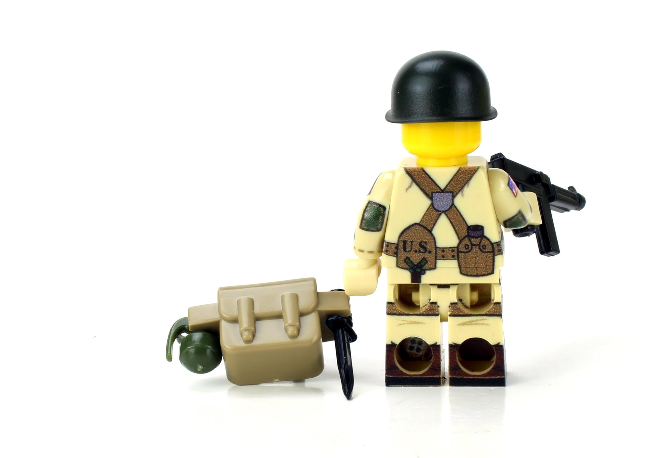 Amazon | [バトルブリック] WW2 アメリカ軍 第82空挺師団 トンプソン