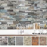 10-Pack Peel and Stick Backsplash, PVC Tiles,Stick on Tiles for Backsplash Kitchen,13.5'x11.4'