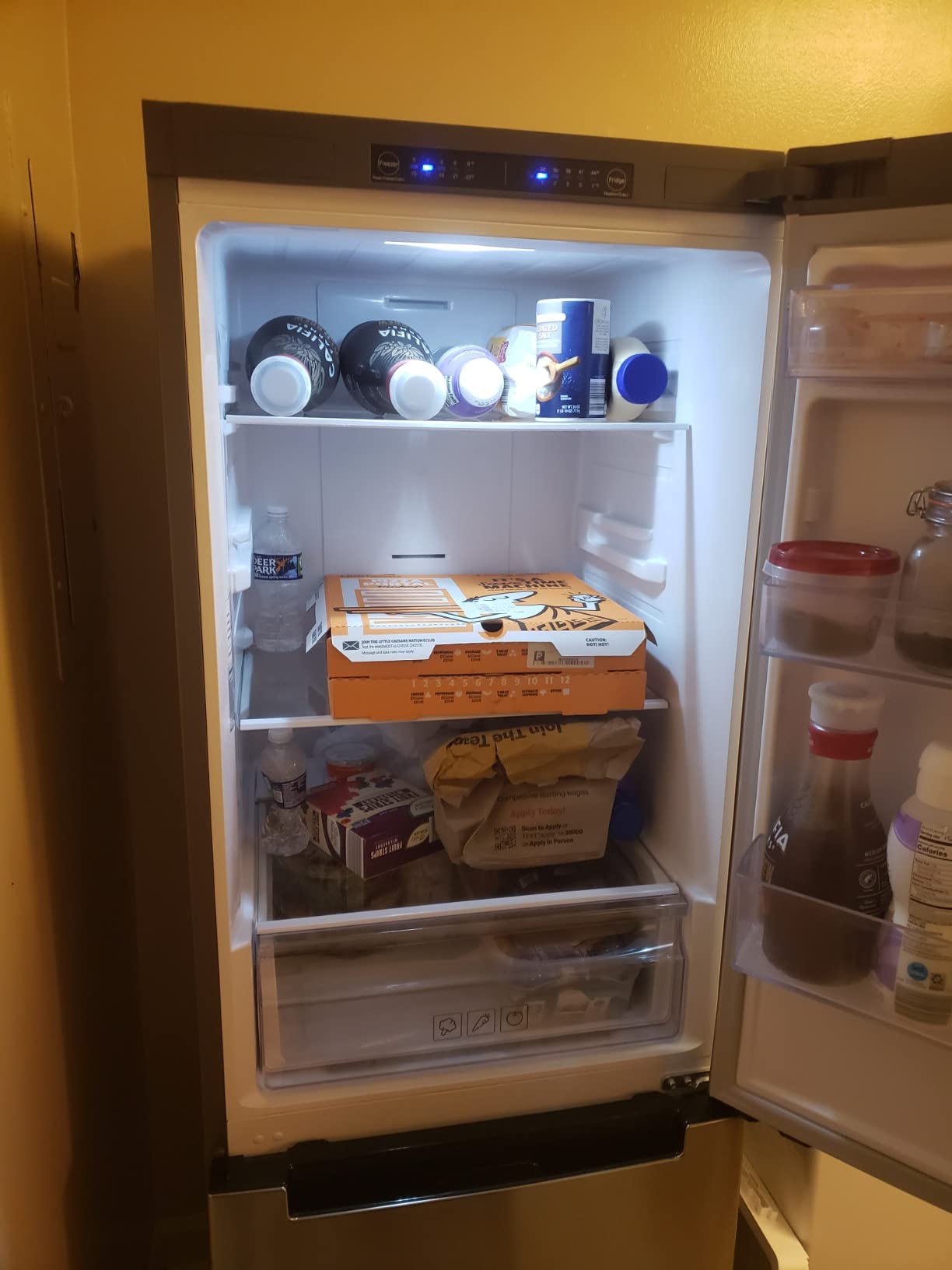 48/mo Finance SAMSUNG 11.3 Cu Ft 24" Bottom Freezer Refrigerator