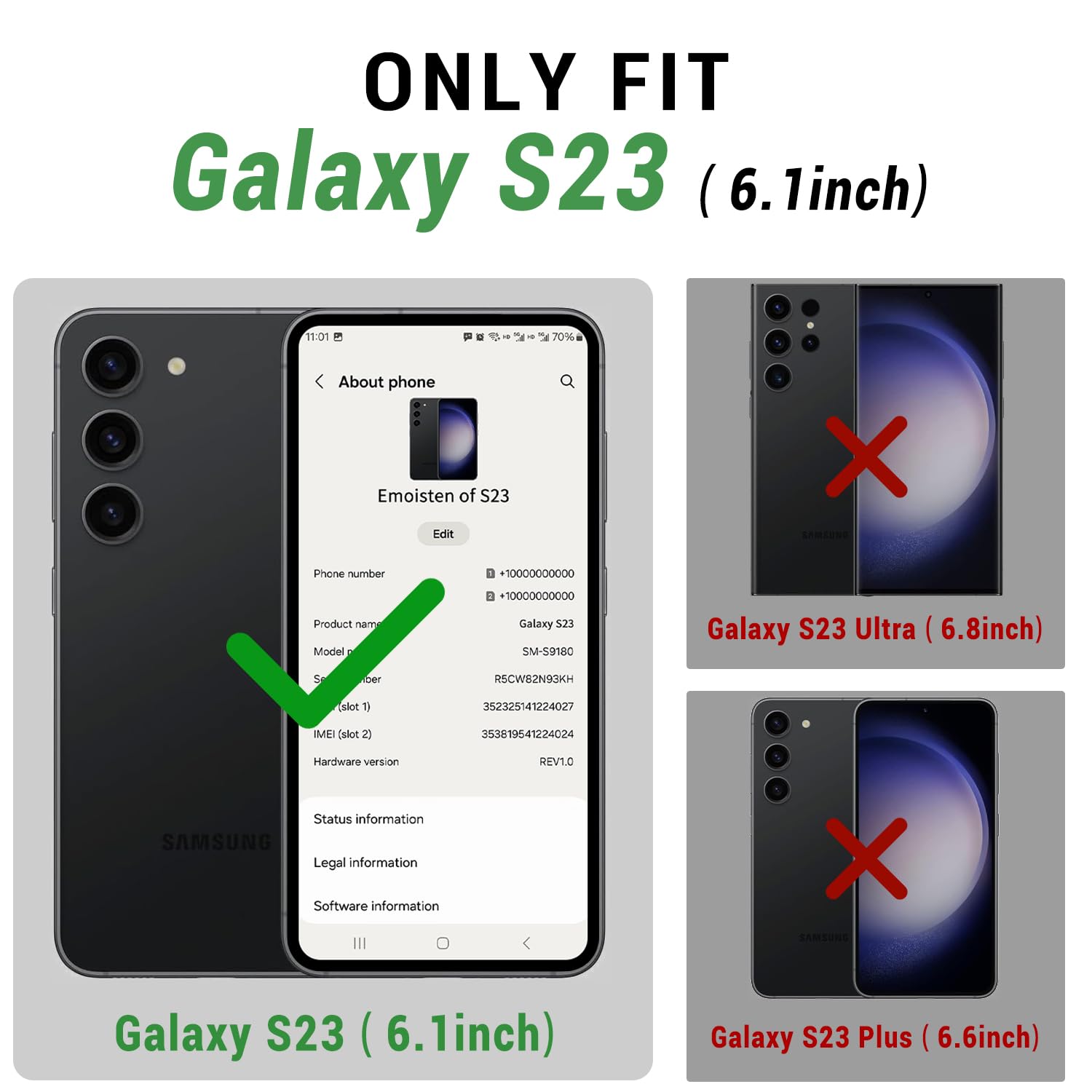 SUANPOT for Samsung Galaxy S23 5G Wallet case with RFID Blocking Credit Card Holder,Flip Book PU Leather Protective Cover Women Men for Samsung S23 Phone case Light Coffee