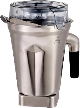 48oz Stainless Steel Container Pitcher, For Vit Blender, | Compatible with Vit 5200 5000 6300 Vm0103 Vm0197 E310 E320 A2500 etc Series Blender, 48oz Stainless Steel Pitcher Jar Cup