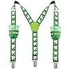 St patricks day suspenders st patricks day acessories mens suspenders with clips many colors to choose from  urban country home decor