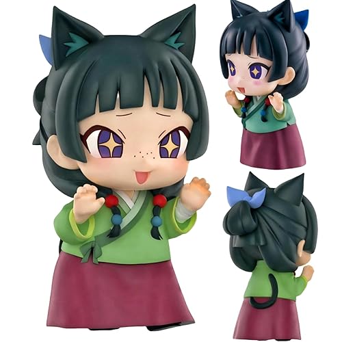 Keyhvao 10CM Maomao Figure Cute Home Model Statue The Apothecary Diaries Anime Figures Decoration PVC Material Gifts for Friend and Fans