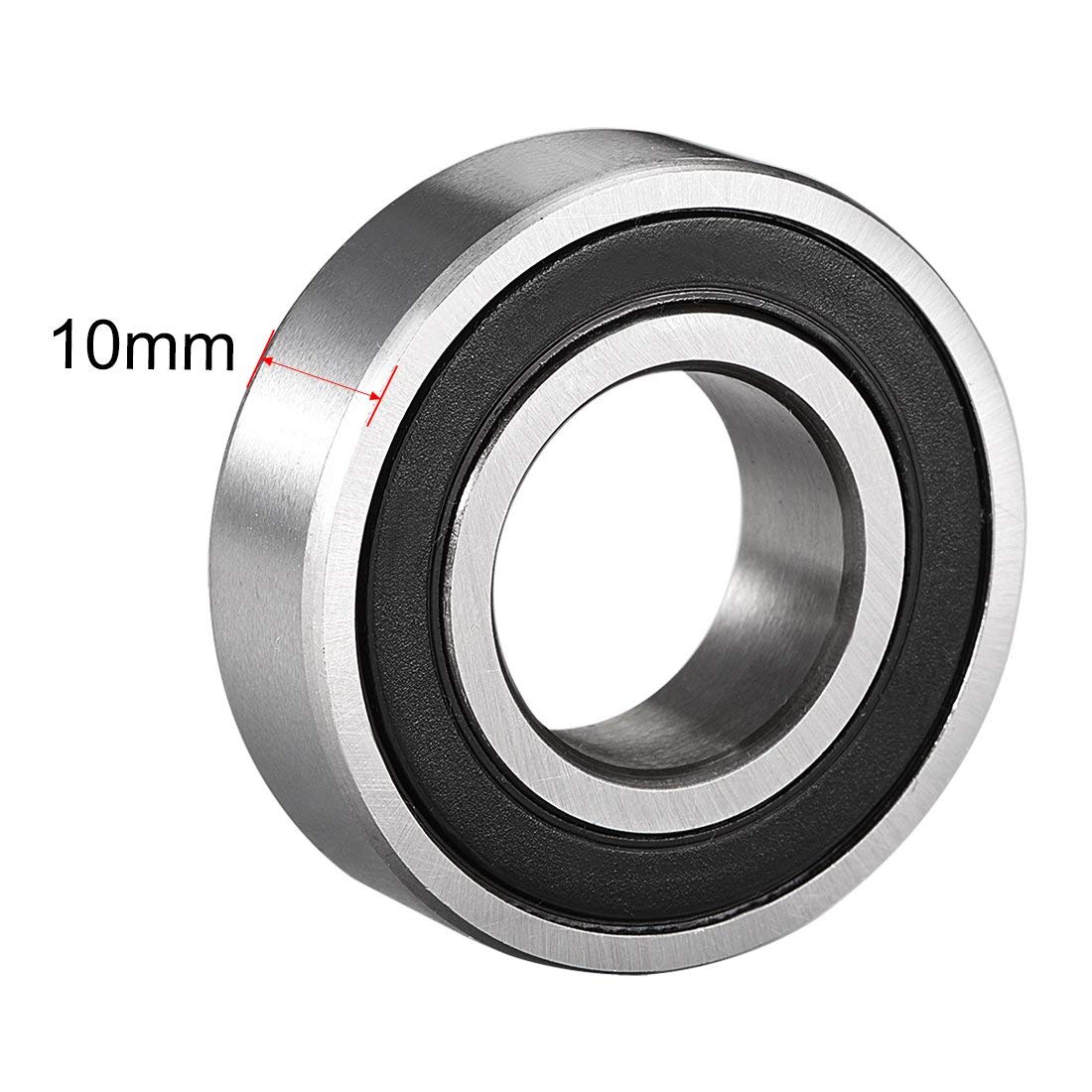 Donepart 6003-2RS Rillenkugellager – 17 Mm Bohrung, 35 Mm Außendurchmesser, 10 Mm Breite, 4 Stück