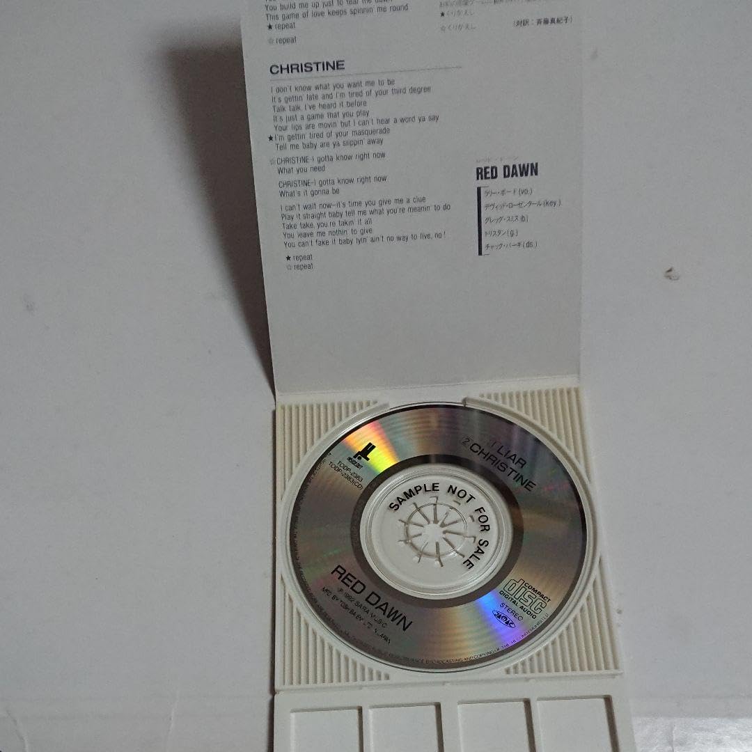 Amazon.co.jp: CDシングルRED DAWN レッドドーンLiar ライアー
