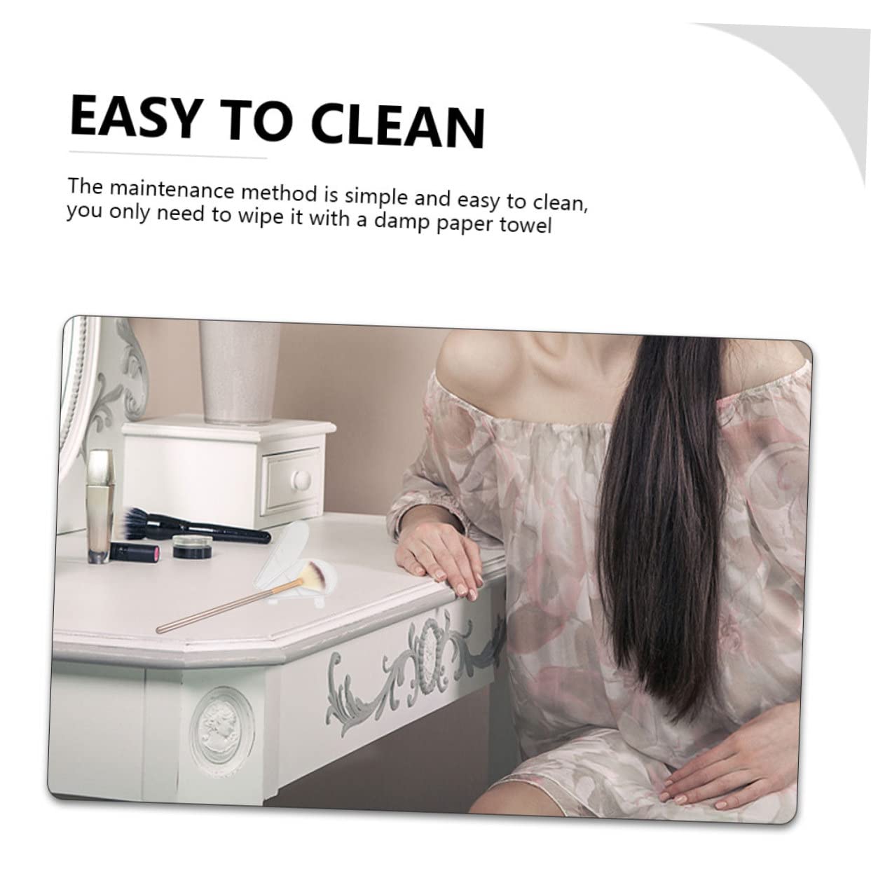 minkissy 6pcs Fan-shaped Makeup Brush Covers Large Protection for Travel Daily Use Save Space Abs Material Portable for Artists