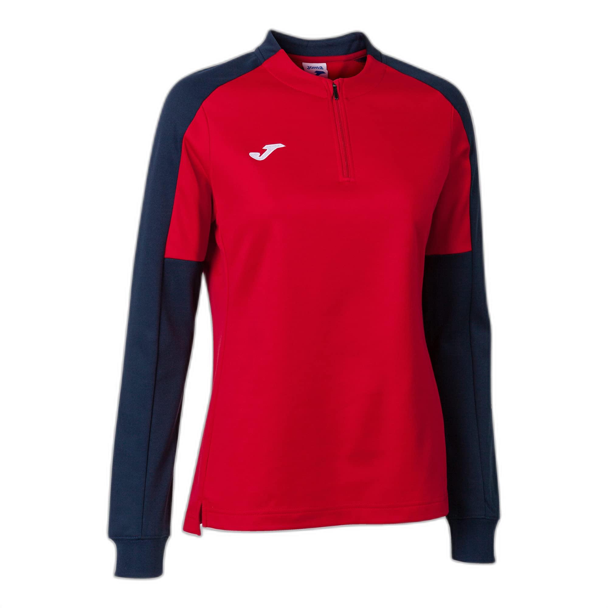 Joma Women's Eco Championship Sweatshirt, Red Navy, S