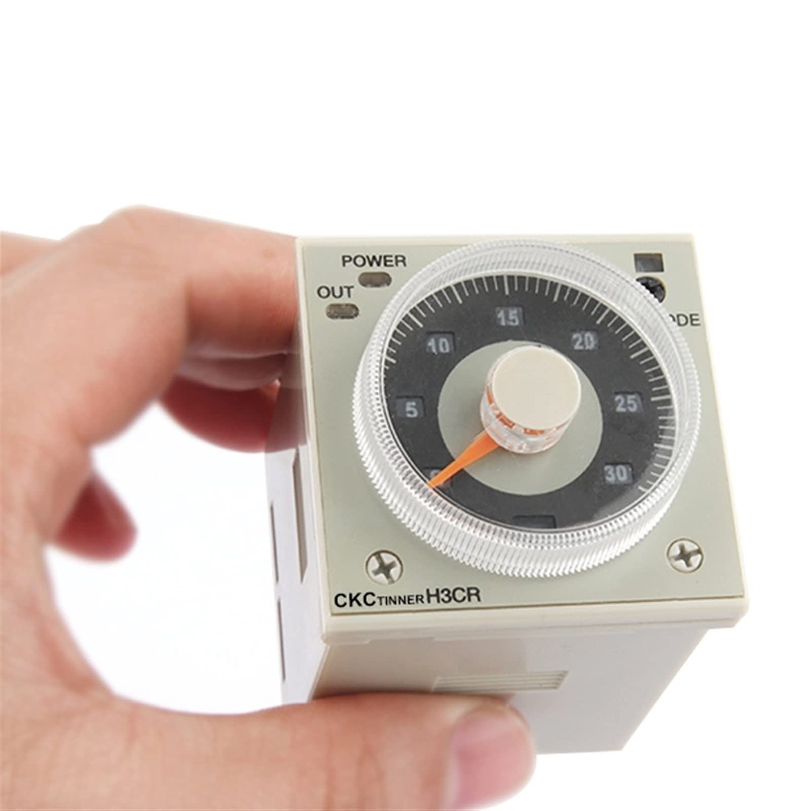 AC100-240V H3CR-A Zeitrelais 1,2 s bis 300 h 50/60 Hz 11PIN Ein- und Ausschaltverzögerungszeitrelais 24 V 12 V mit Sockel PF113A Elektronisches Zubehör (Size : 12VDC)