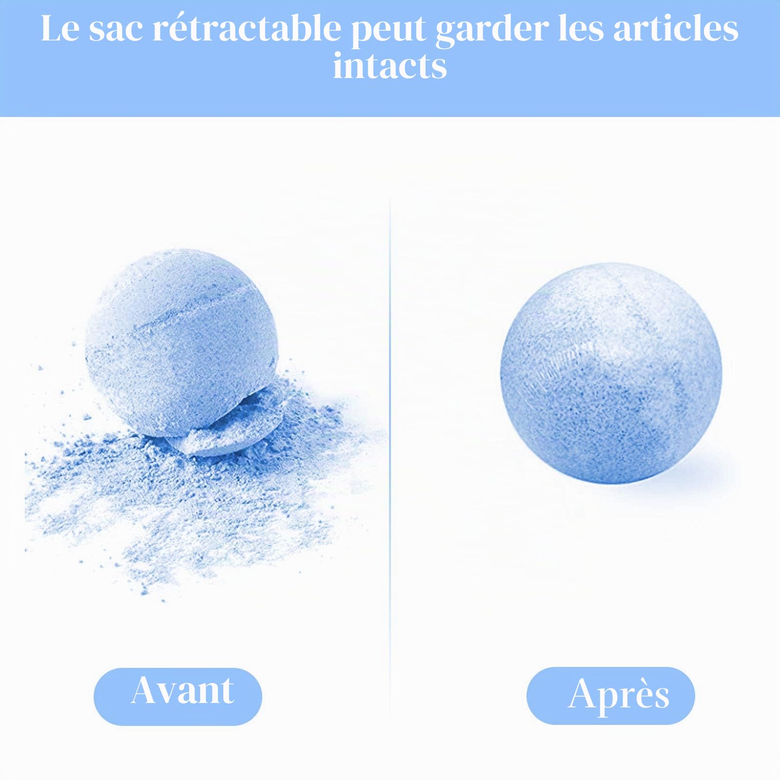Sac Thermorétractable, 500Pcs Sacs d'emballage Thermorétractables Sont Utilisés pour Emballer Certains Articles comme des Boules de Bain des Bougies des Livres, Sac d'emballage Rétractable a 5 Tailles