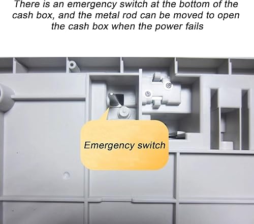 Miniatura 3 de Caja registradora electrónica de 48 teclas, para supermercado pequeño, labranza inteligente con impresora térmica, con tubo digital LED de 8 bits