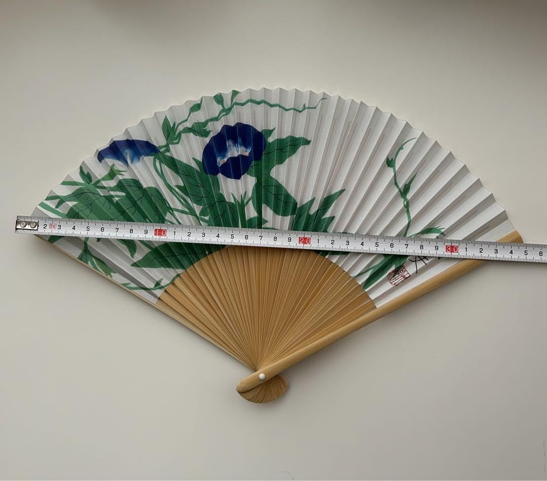 Amazon.co.jp: 扇子 平山郁夫画伯 朝顔 : おもちゃ
