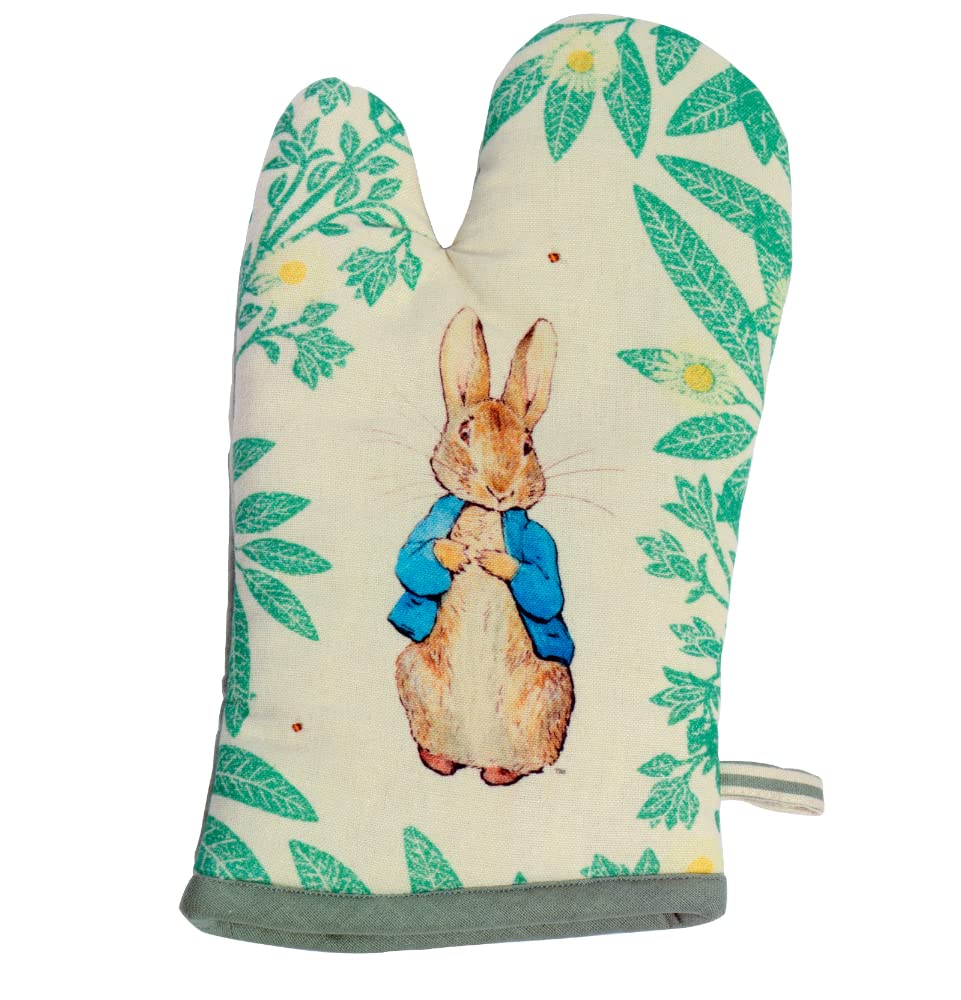 Stow Green White Peter Rabbit Daisy Single Oven Glove